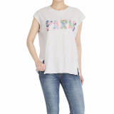 Cotton women and Needlework Paris short sleeve T_shirts